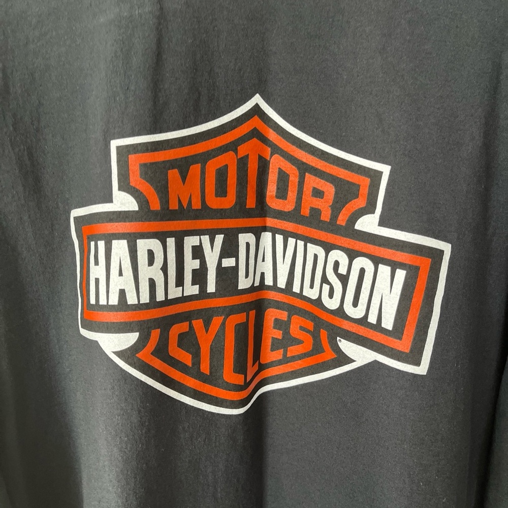 Harley Davidson Men’s Bar & Shield long sleeve tee -black XL